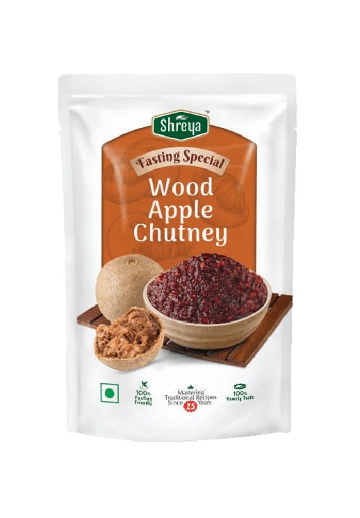 कवठ चटणी  100 grm (Wooden Apple Chutney)
