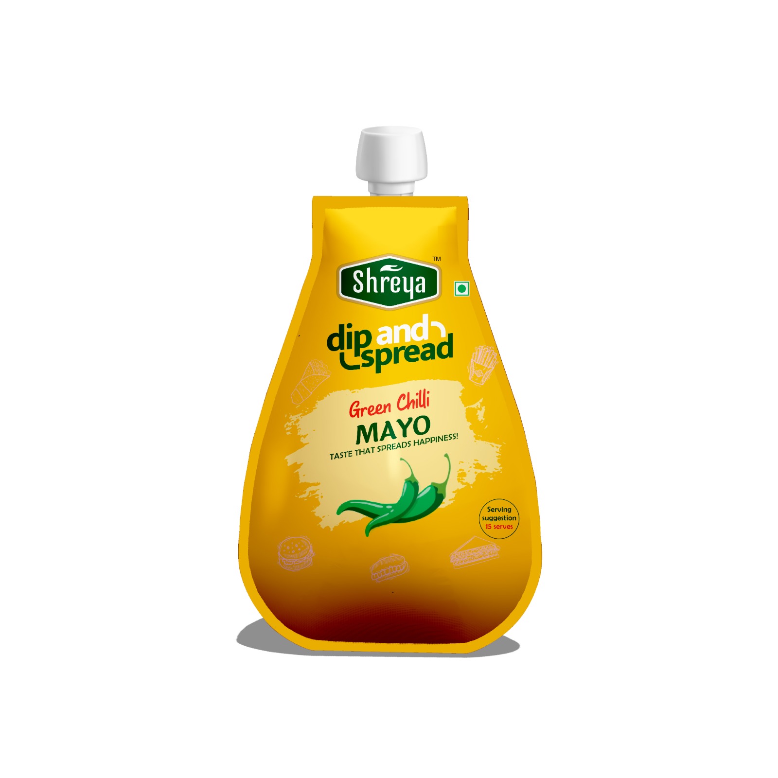 ग्रीन चिली मेयो  150 Grm (Green Chilli Mayo)